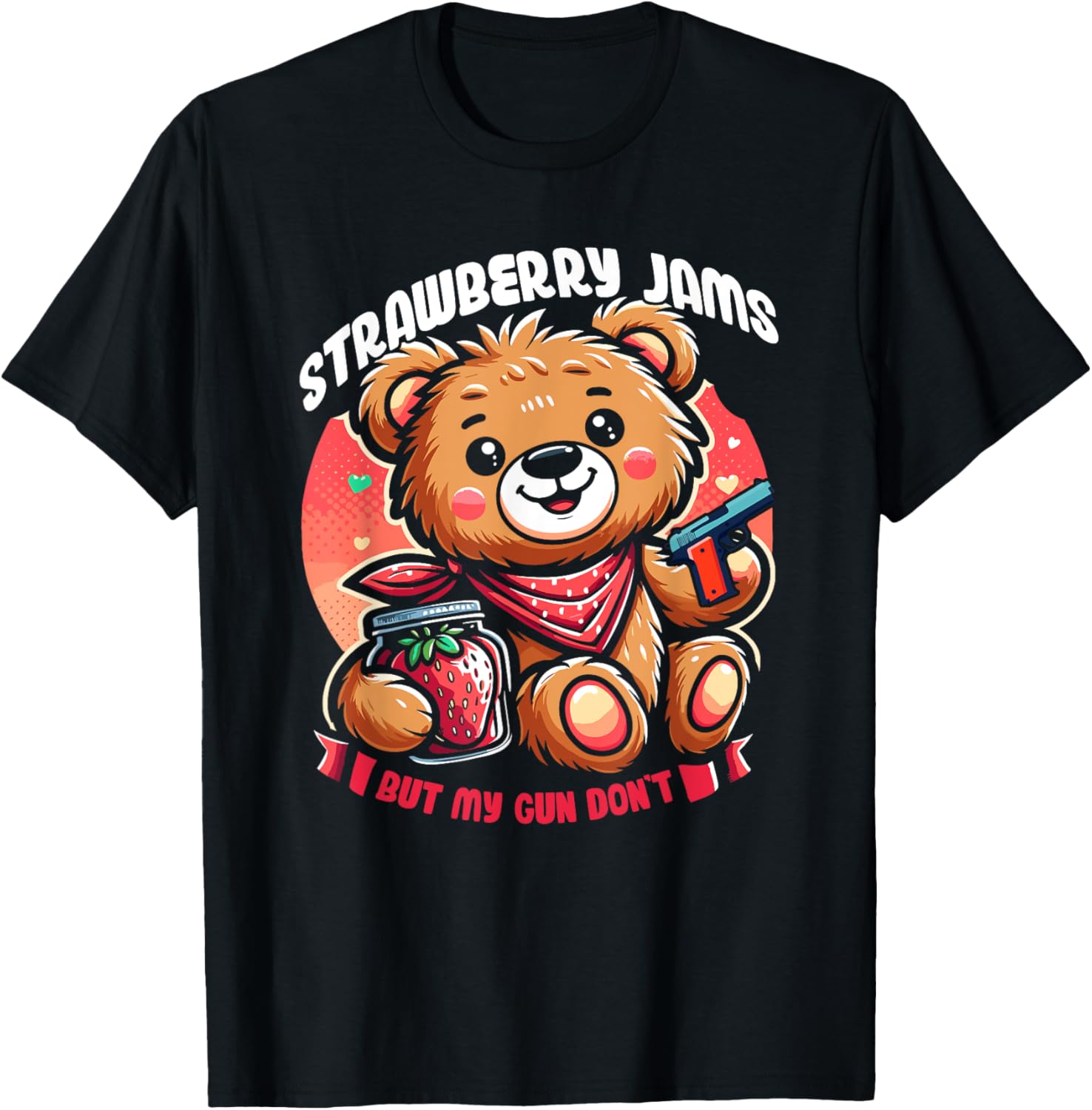 Strawberry Jams But My Gun Dont Funny Meme