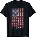 American Flag Guns Grenades Rifles Weapons Freedom Tee T Shirt Women Men