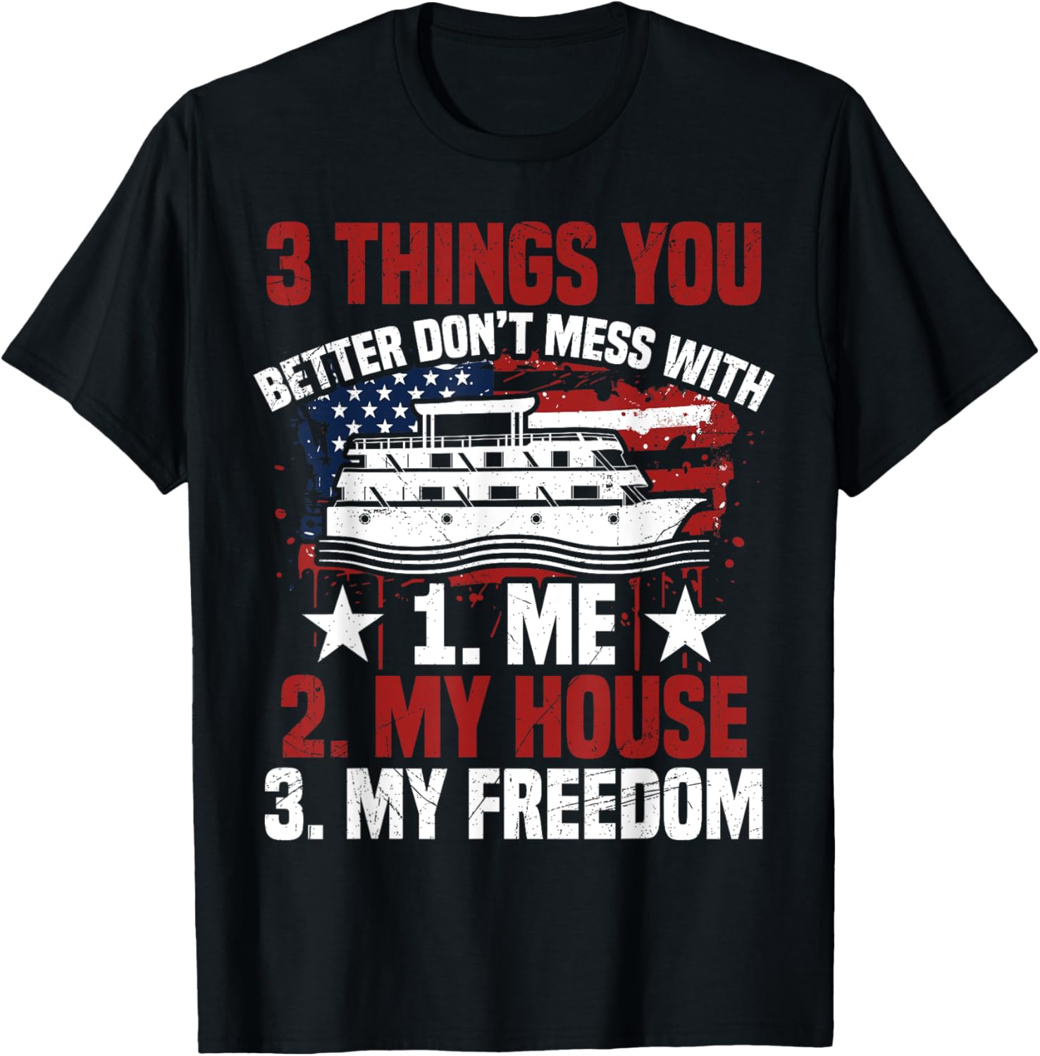 Houseboat Freedom House Boat Lake Boating Captain