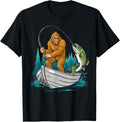 Bigfoot Fishing Boating Sasquatch Fishing Boat