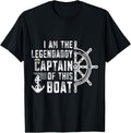 Legendaddy Captain Funny Sailing Sail Dad Boating