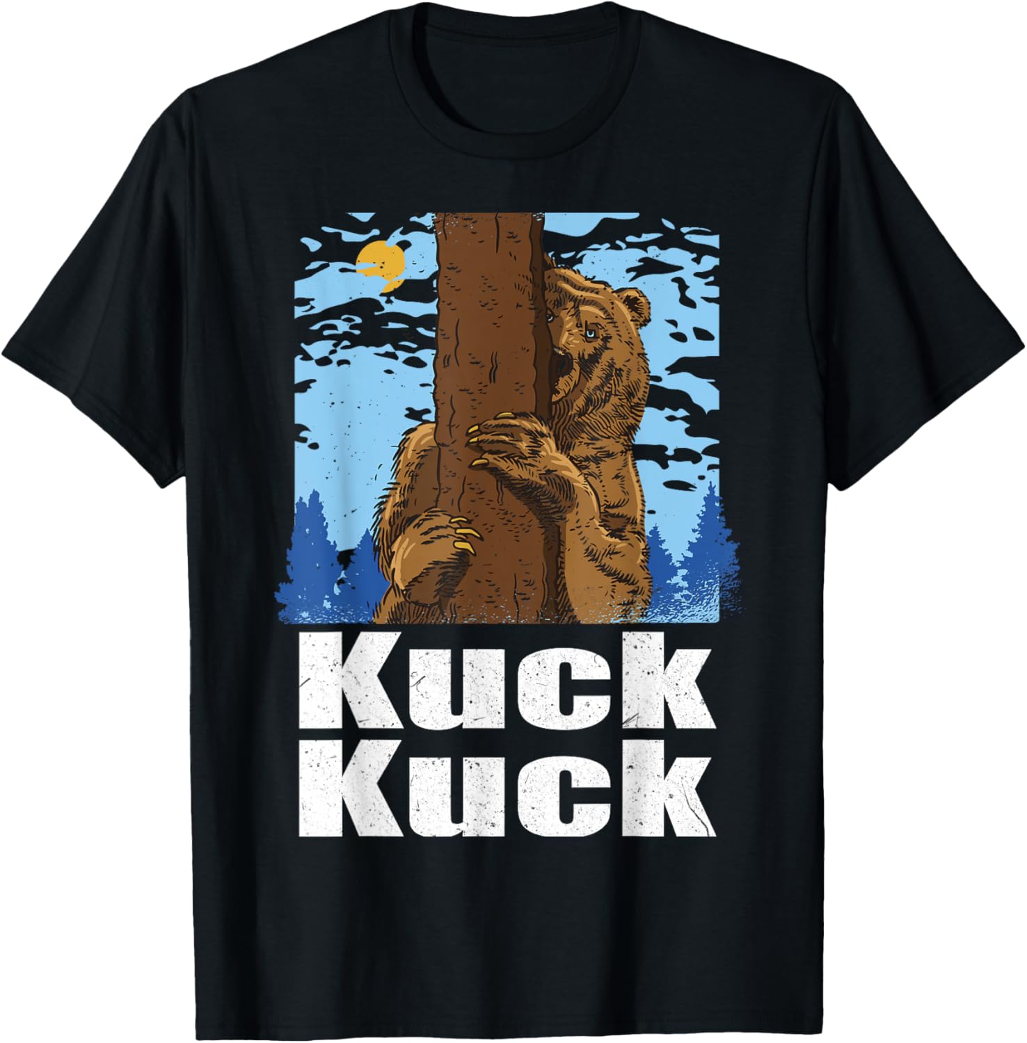 Kuck Kuck Bear Tree Hiding Place Wadern in Nature