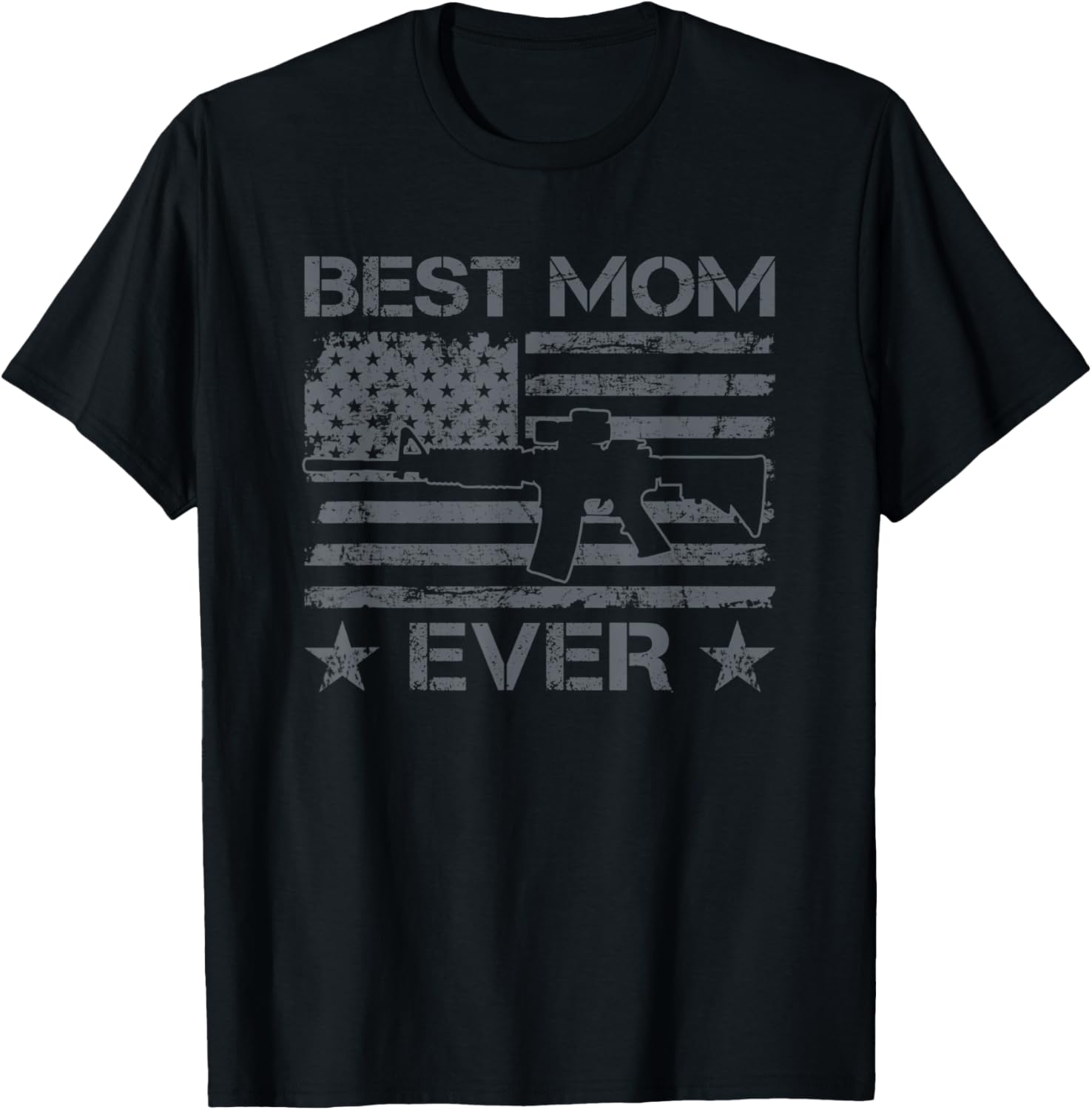 Best Mom Ever Usa Ar15 Flag Mommy Funny Mothers Day Gun