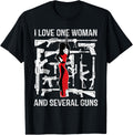 Mens I Love One Woman Several Guns 2Nd Amendment Men