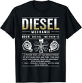 Funny Diesel Mechanic Definition Repair Guy Garage Dad
