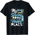 Sewing Gift Idea Sewing Lover Sewing Room Is Happy Place