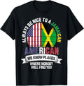 Jamaican American We know Places where Jamaica Flag