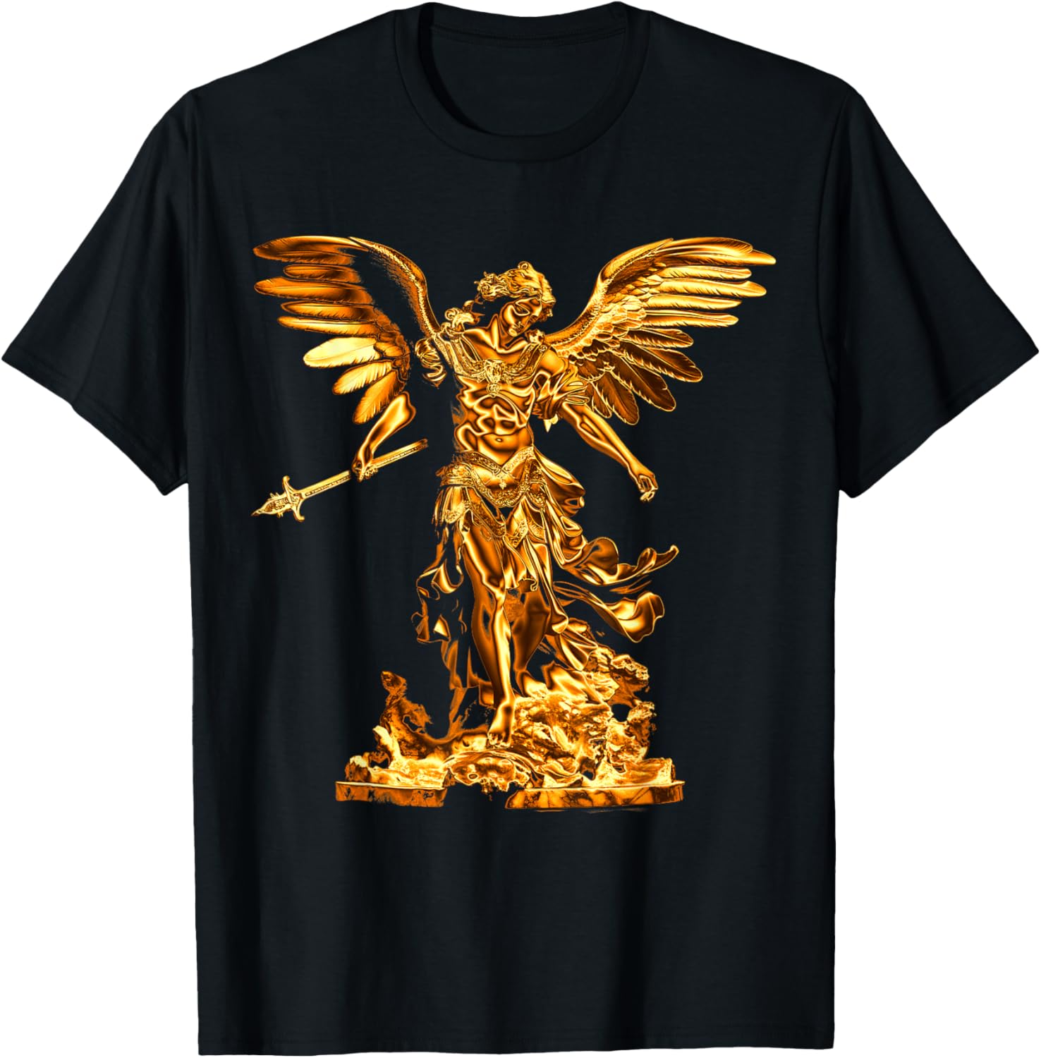 Golden Saint Michael the Archangel