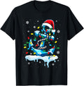 Santa Anchor Christmas Lights Costume Boating Sailing Lover