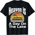 Heaven Is A Day On Lake Funny Pontoon