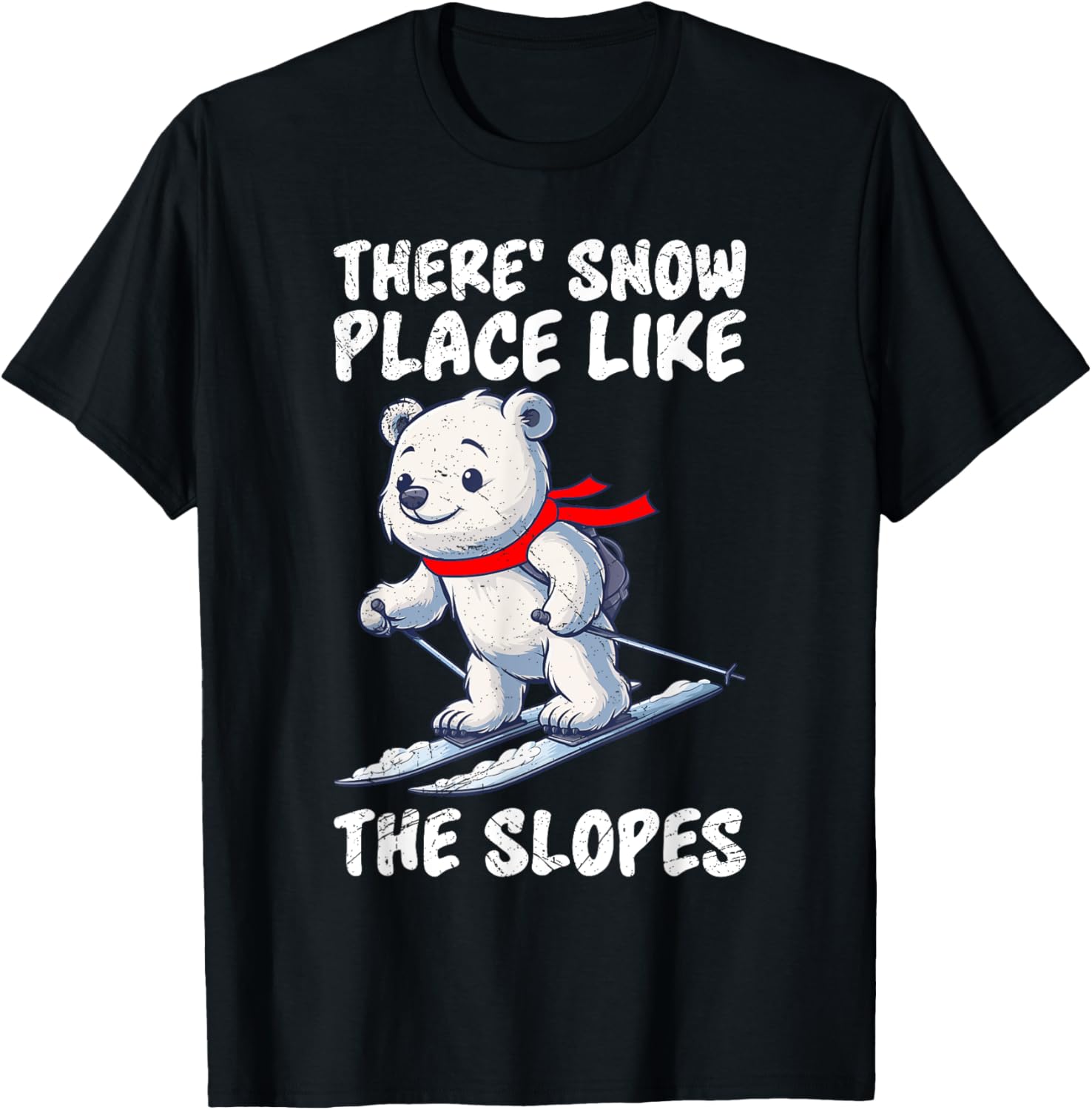 Skiing Kids THERE IS SNOW PLACE LIKE THE SLOPES