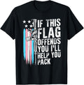 Proud Veteran Gun Lover American Flag Lgbt Pride Trans If This Flag