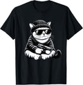 Thug Cat Gangster Kitty Cat With Gun Funny Cat Lovers Design