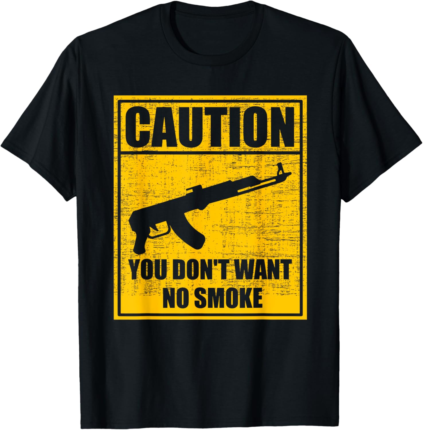 Caution You Dont Want No Smoke Mini Draco Ak 47 Rifle Gun