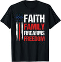 Faith Family Firearms Freedom Pro God Guns Christian Usa