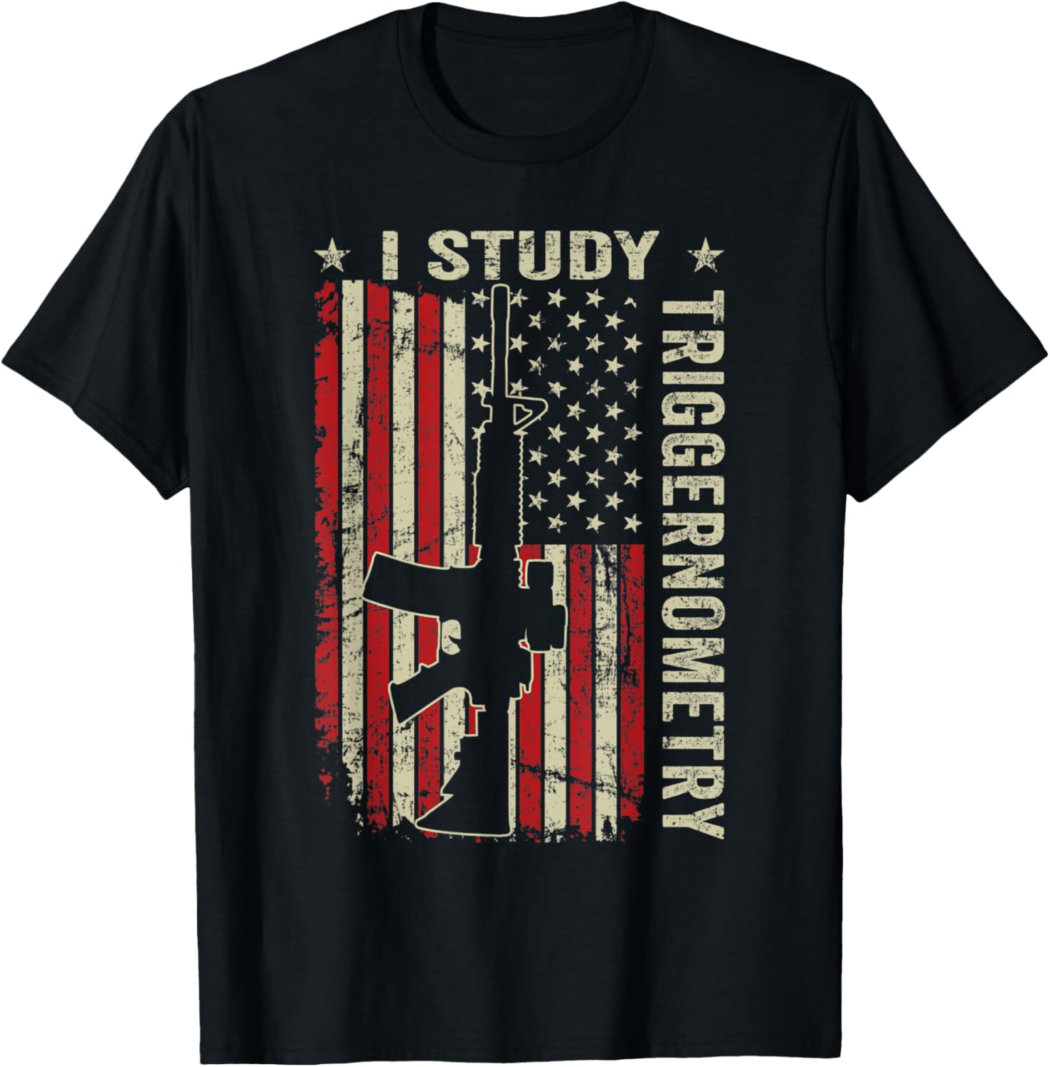 I Study Triggernometry Funny Guns Saying Pro Gun Ar15