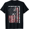 My Rights Dont End Where Your Feelings Begin Usa Ar15 Gun