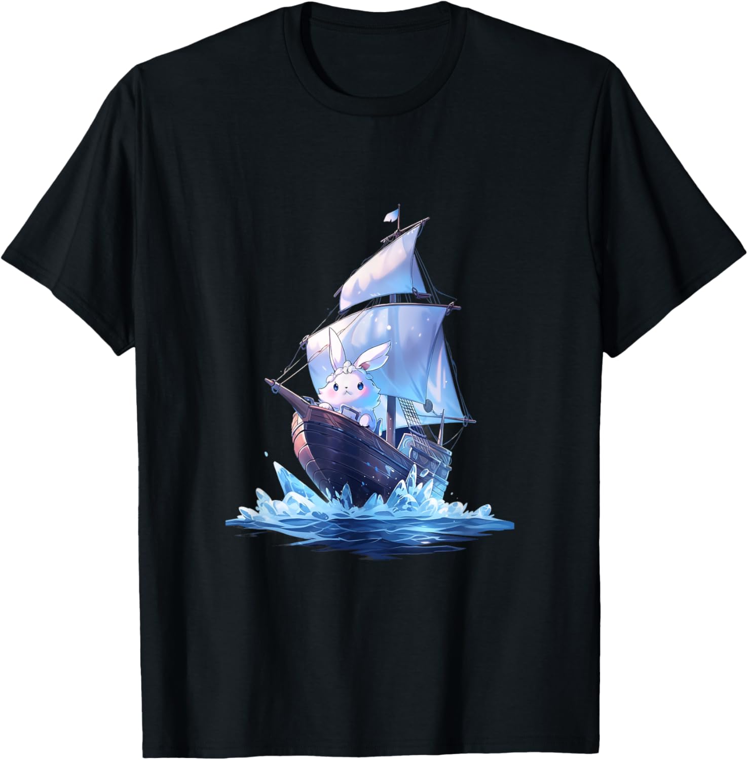 Ice Sailing Bunny Rabbit Ice Sailor Ice Boating