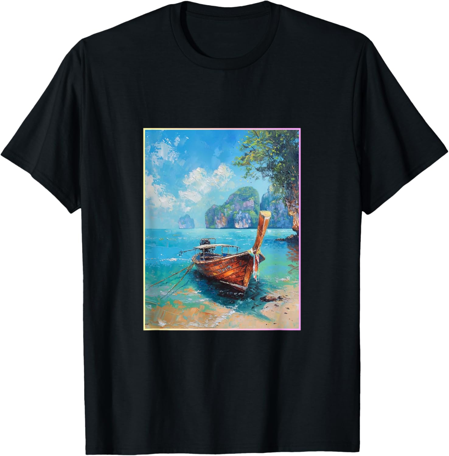 Thailand Beach Long Tail Boat