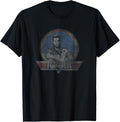 Top Gun Iceman Tom Circle Logo Dark