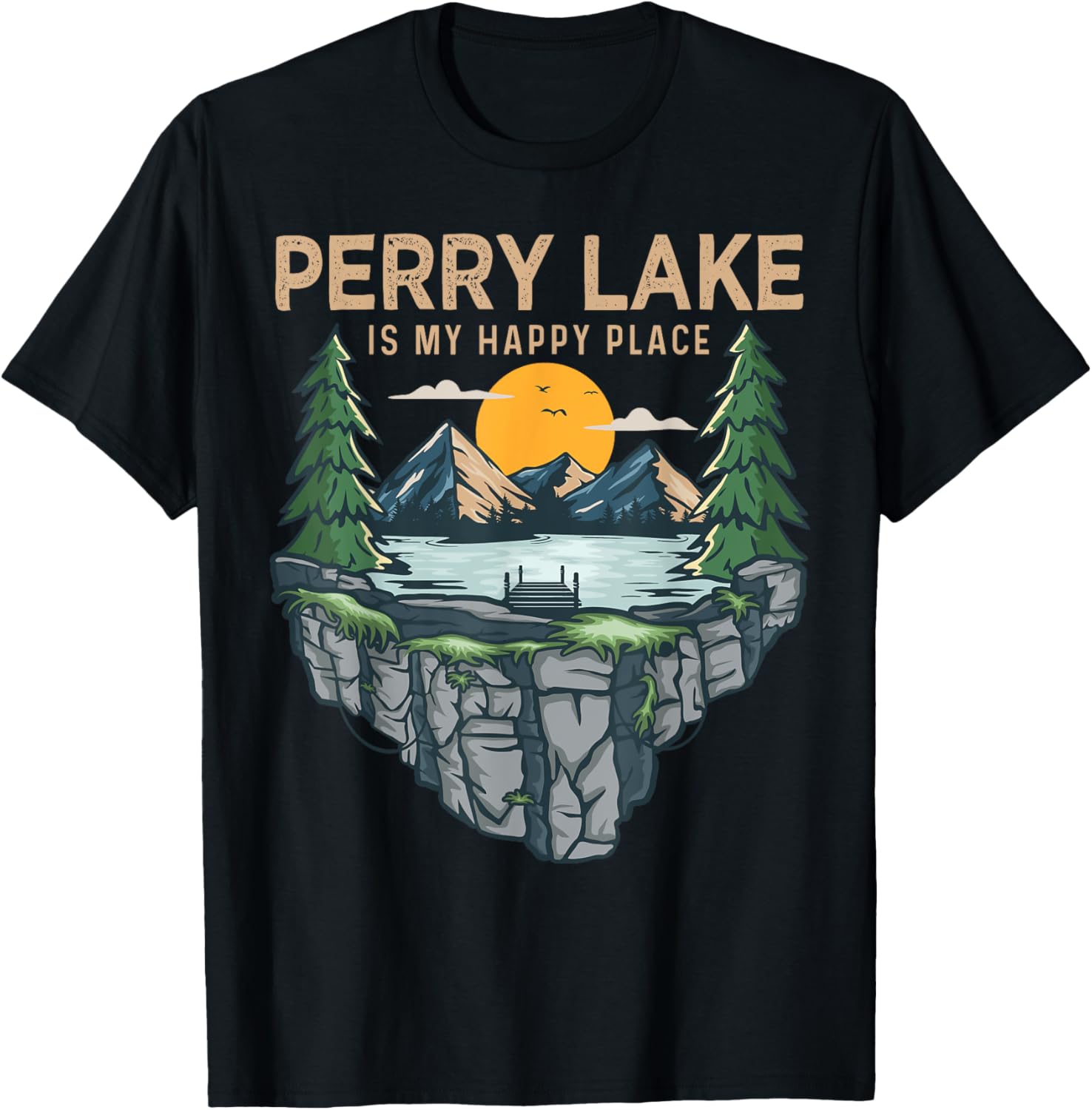 Fishing Boating Camping - My Happy Place Perry Lake