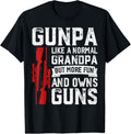 Gunpa Like A Normal Grandpa But More Fun Owns Guns Men