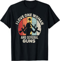 I Love One Woman Several Guns Shirt Gun Husband