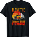 Truck Trailer Smell Of Diesel Sunset