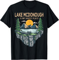 Fishing Boating Camping - My Happy Place Lake Mcdonough