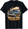 Patriotic Diesel Pickup Truck Rolling Coal Kickin Dust