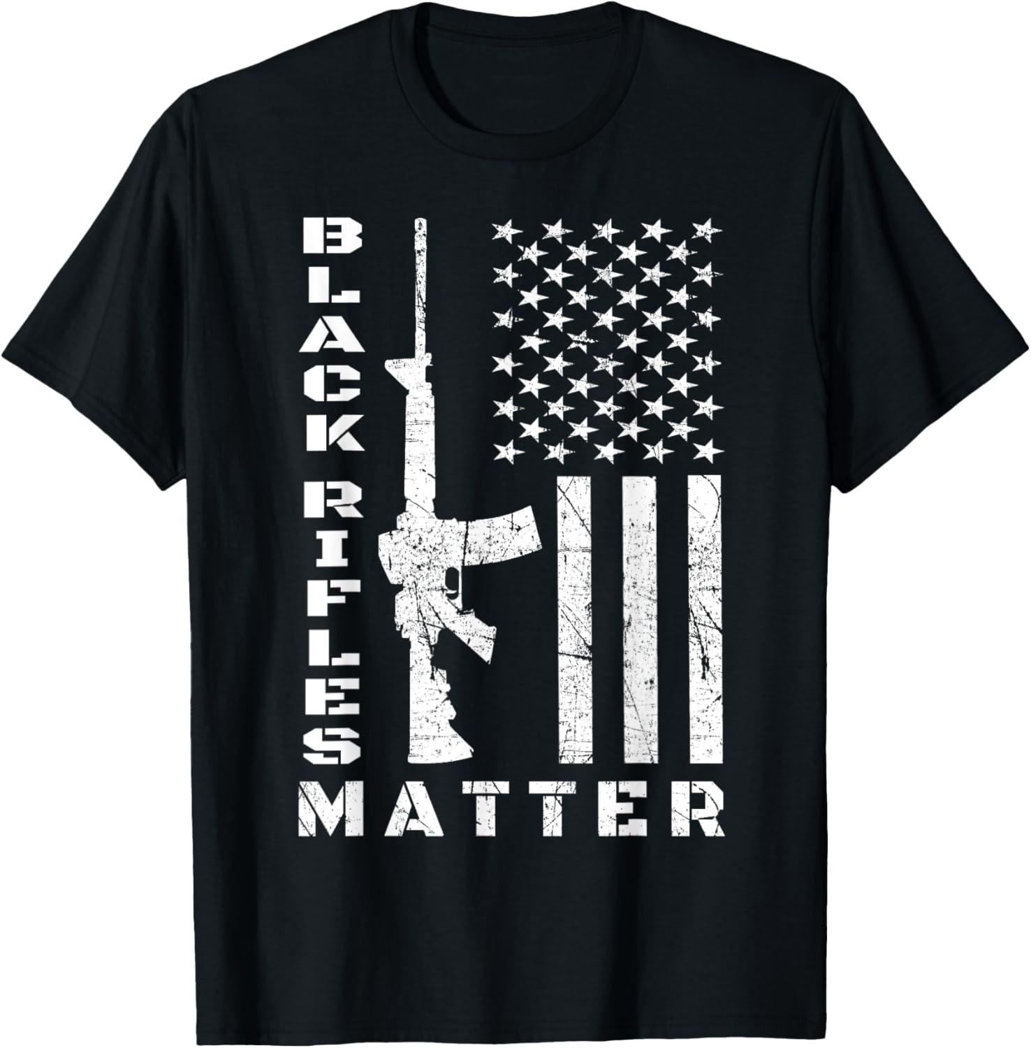 Black Rifles Matter Shirt Guns Ar15 Men Women