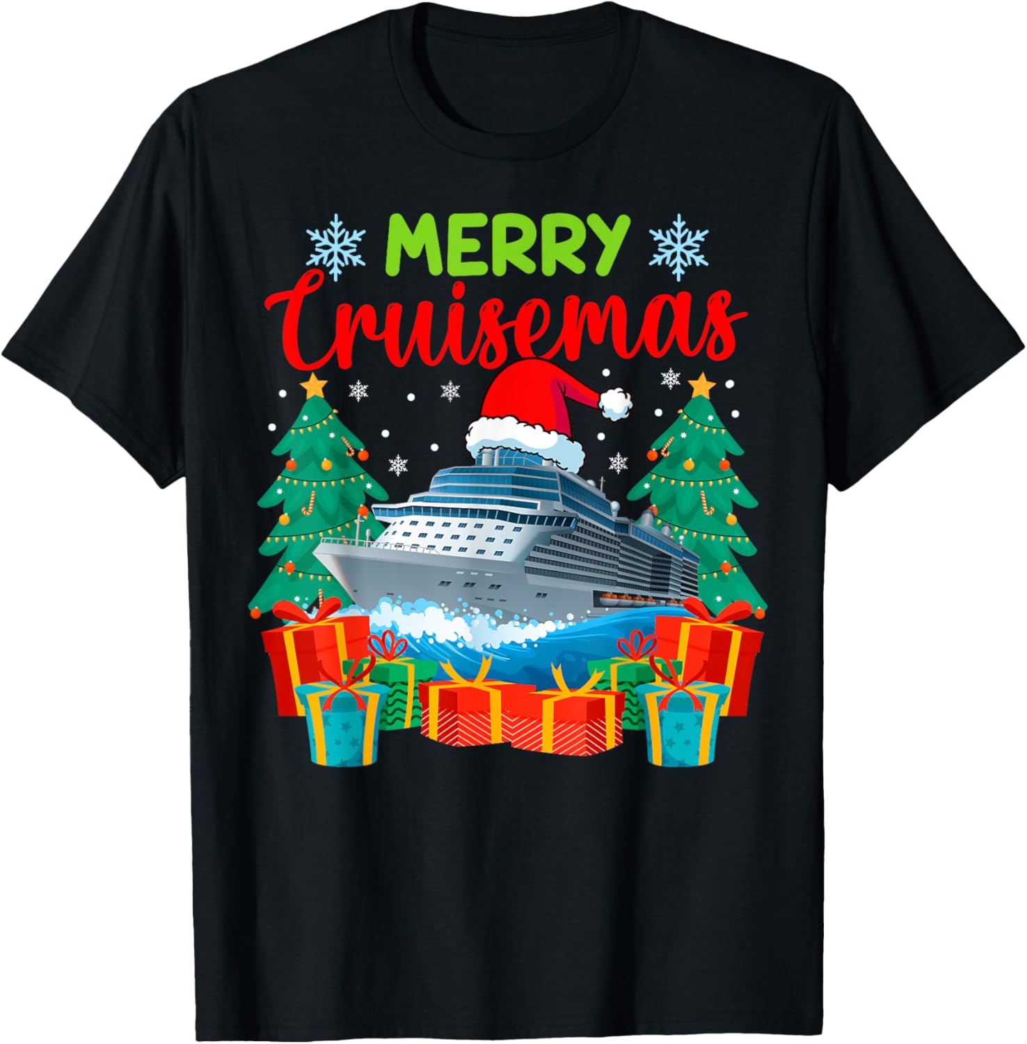 Merry Cruisemas Family Cruise Christmas Funny Boat Trip