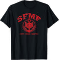 Sfmf Anchor T Shirt Usa Flag Military Weapon Gun America Tee T