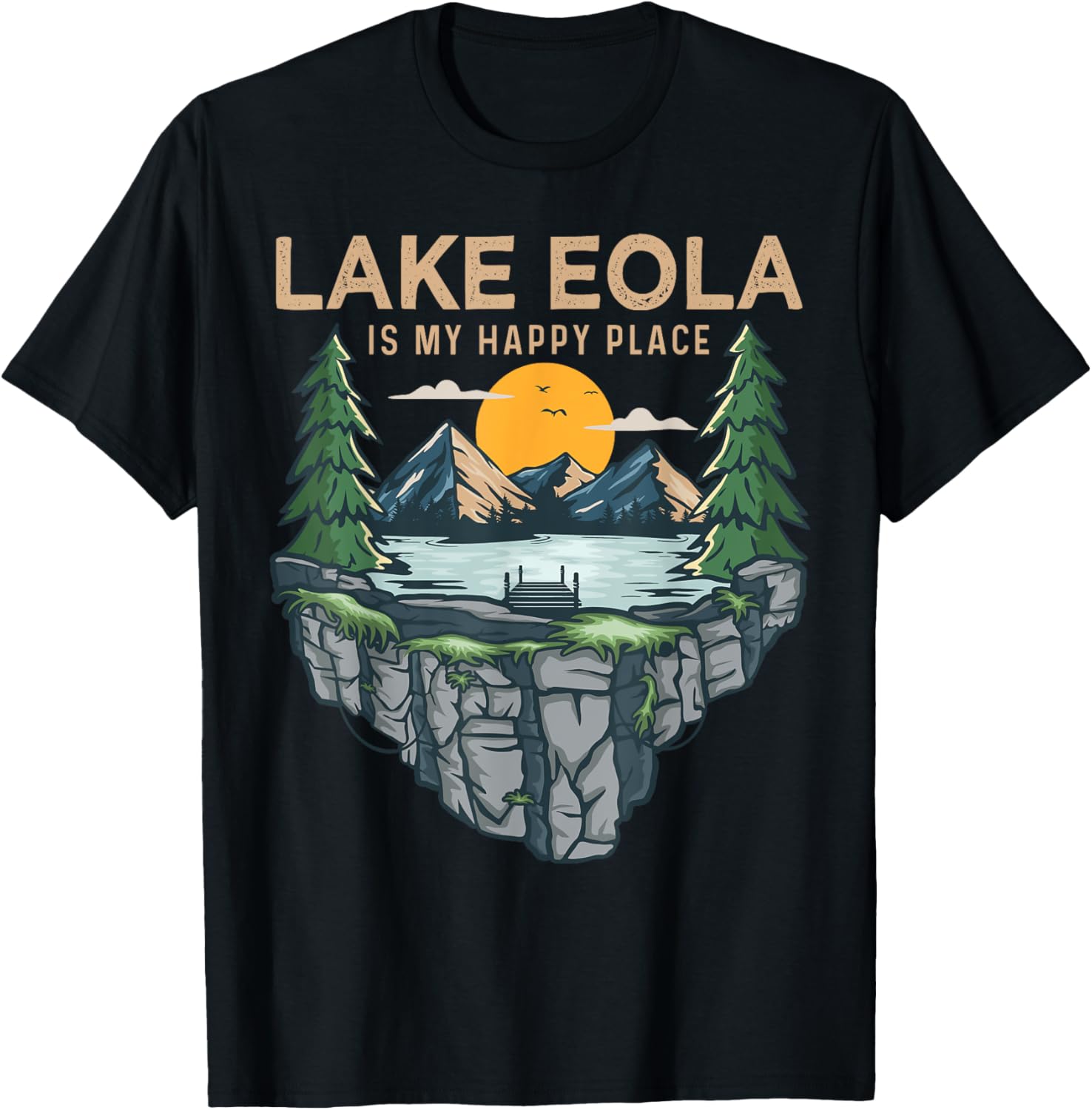 Fishing Boating Camping - My Happy Place Lake Eola