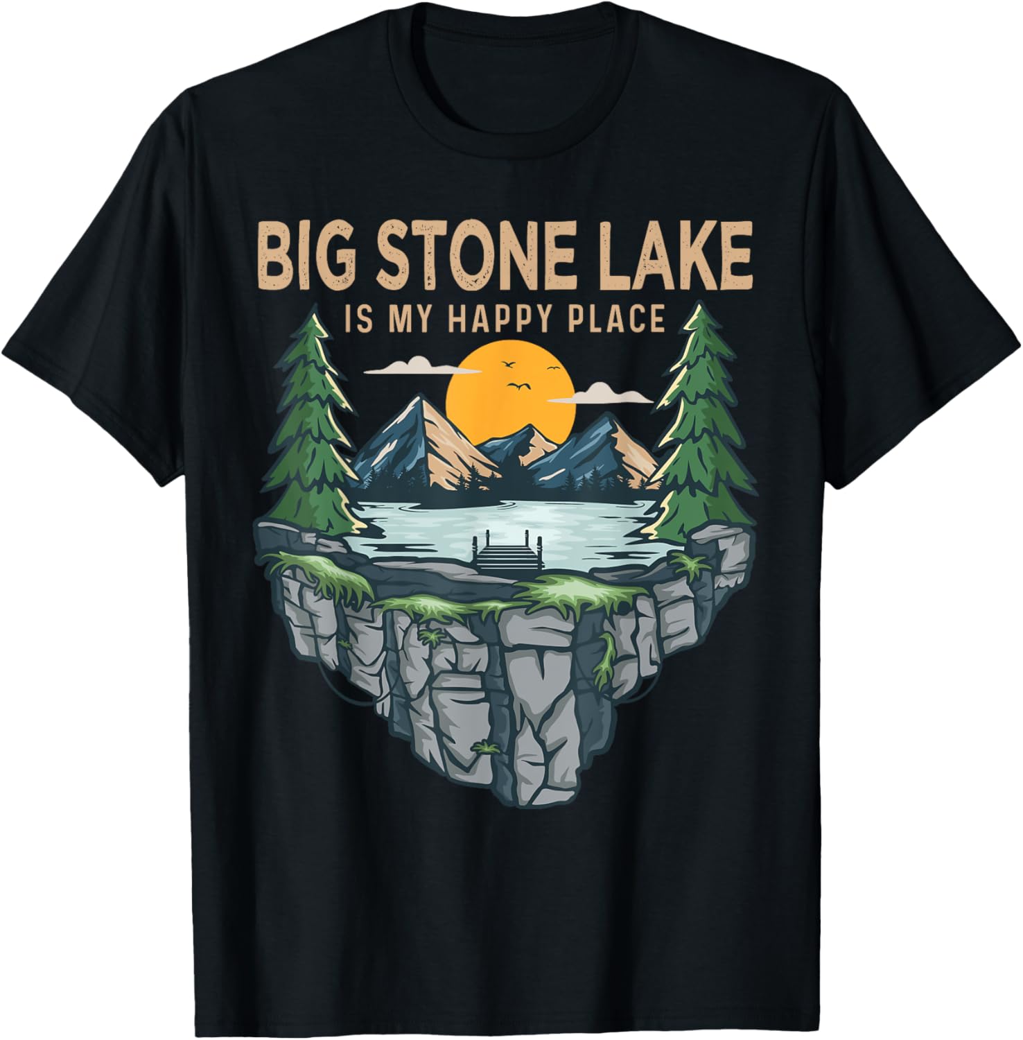 Fishing Boating Camping - My Happy Place Big Stone Lake
