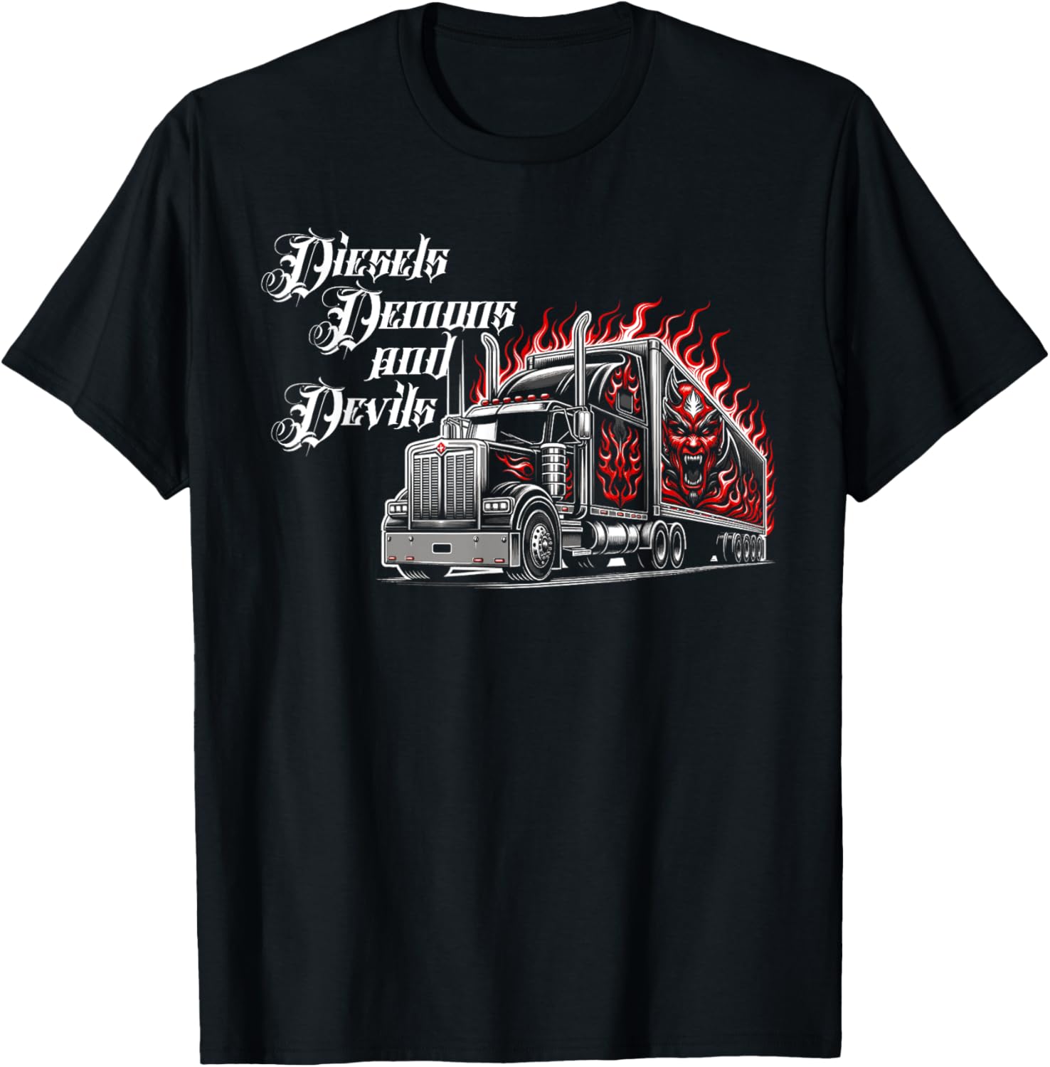 Diesel Big Rig Diesels Demons Devils 18 Wheeler