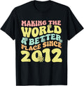 2012 Birthday , Making The World A Better Place Since 2012