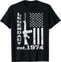 1974 48Th Birthday Legendary Patriot 48 Years Old Pro Guns