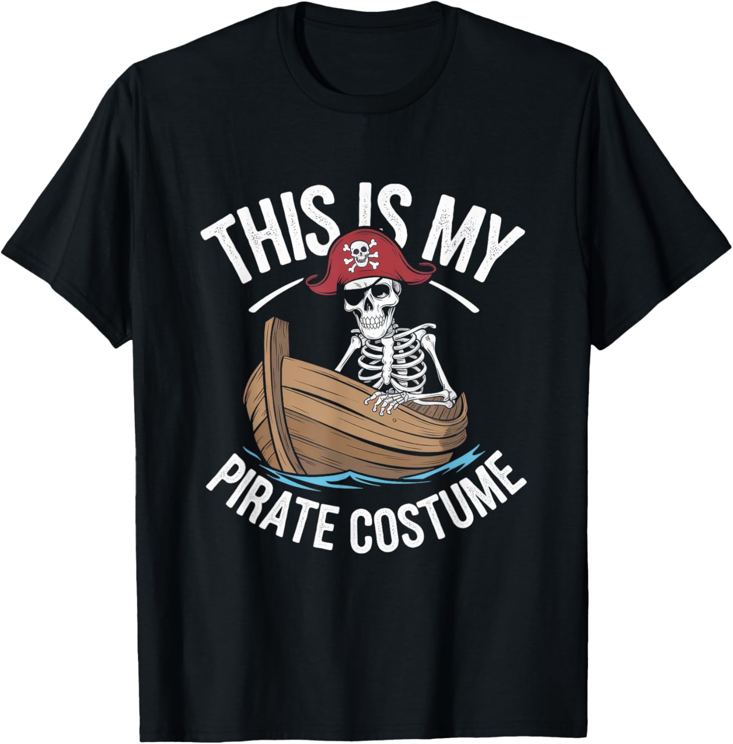 Is My Pirate Costume Skeleton Boat Halloween