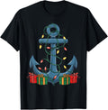 Xmas Lighting Santa Cruise Ship Boat Anchor Christmas