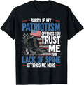 4Th Of July Patriotic Usa Flag Soldier Gun Military