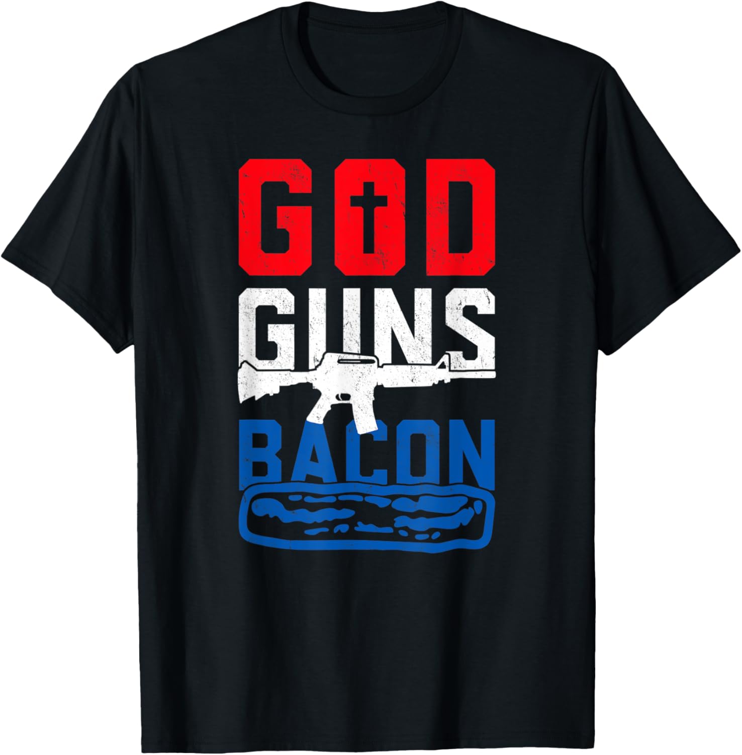 God Guns Bacon Conservative Awesome