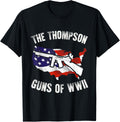 Thompson Wwii Guns Of World War Ii Battle T Shirt