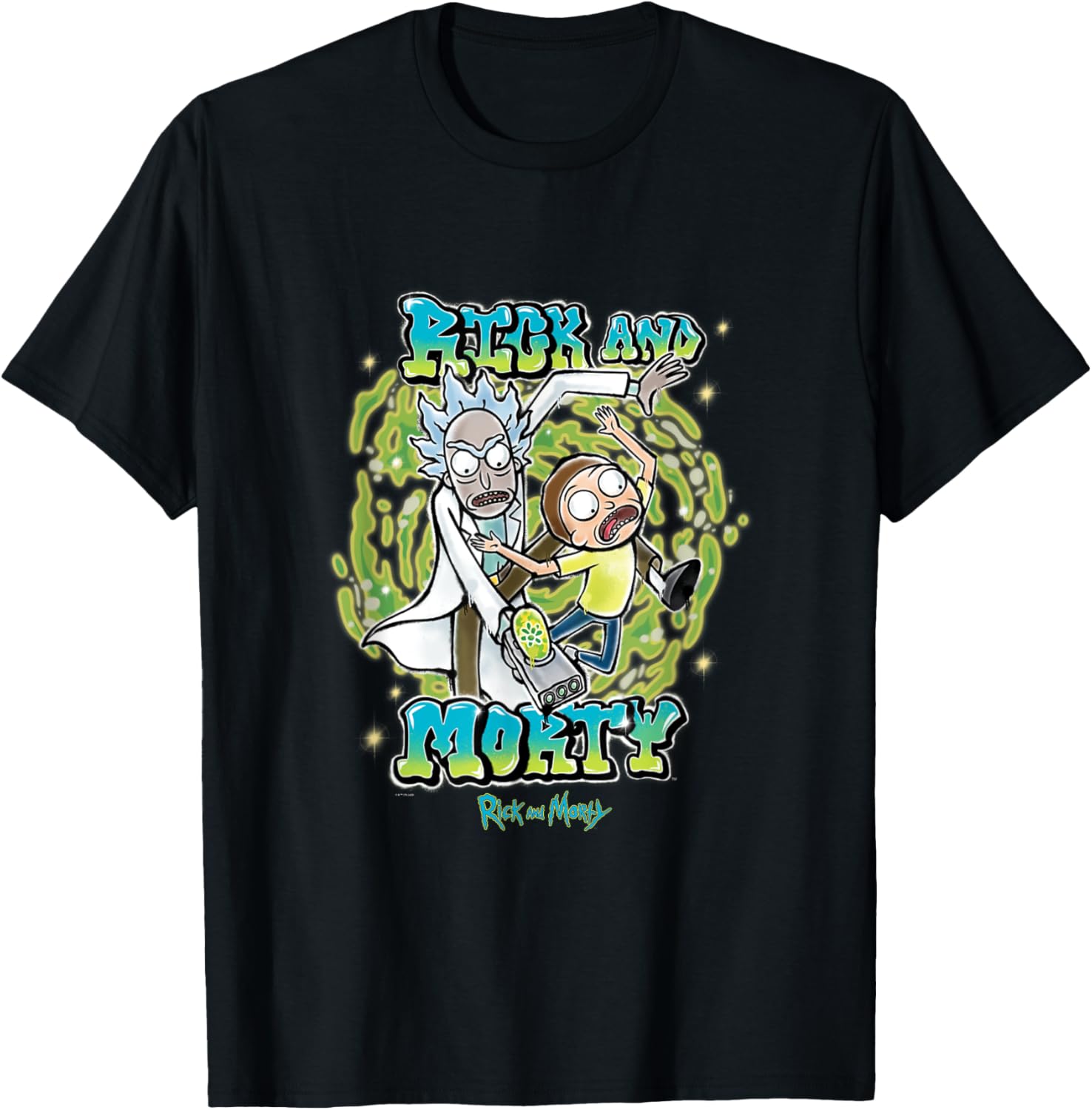 Rick Morty Portal Laser Gun Adult Cartoon Fashion
