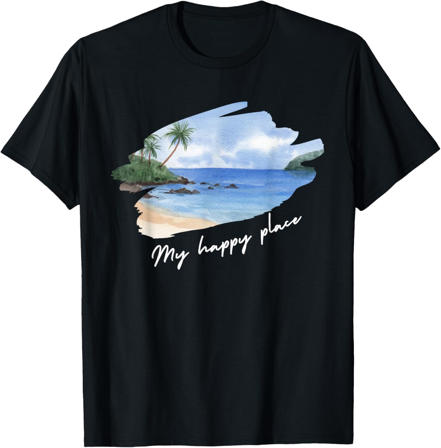 Beach Life My Happy Place Travel Vacation Family Couples