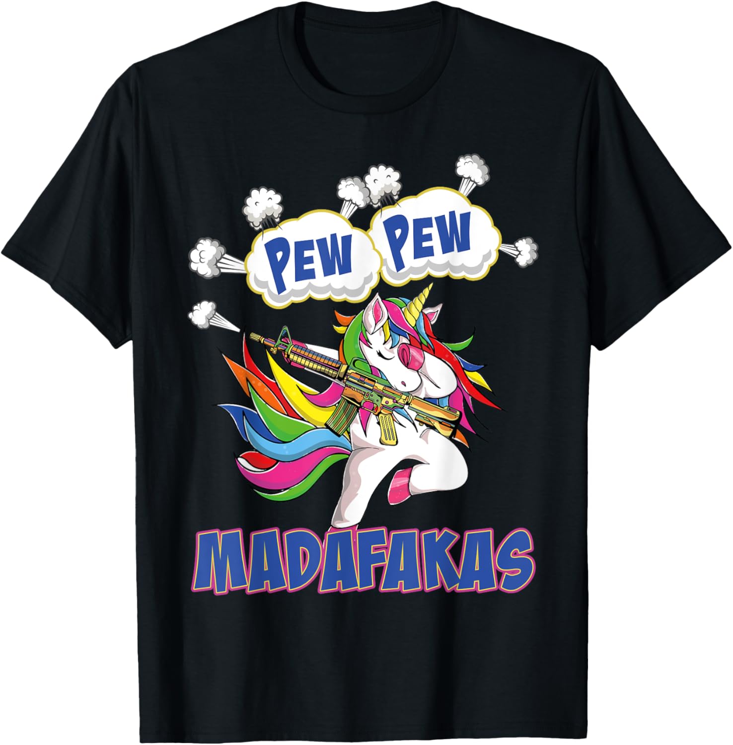 Pew Madafakas Unicorn With Machine Gun