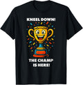 The Champ is here, winner, 1st place, winner, tournament