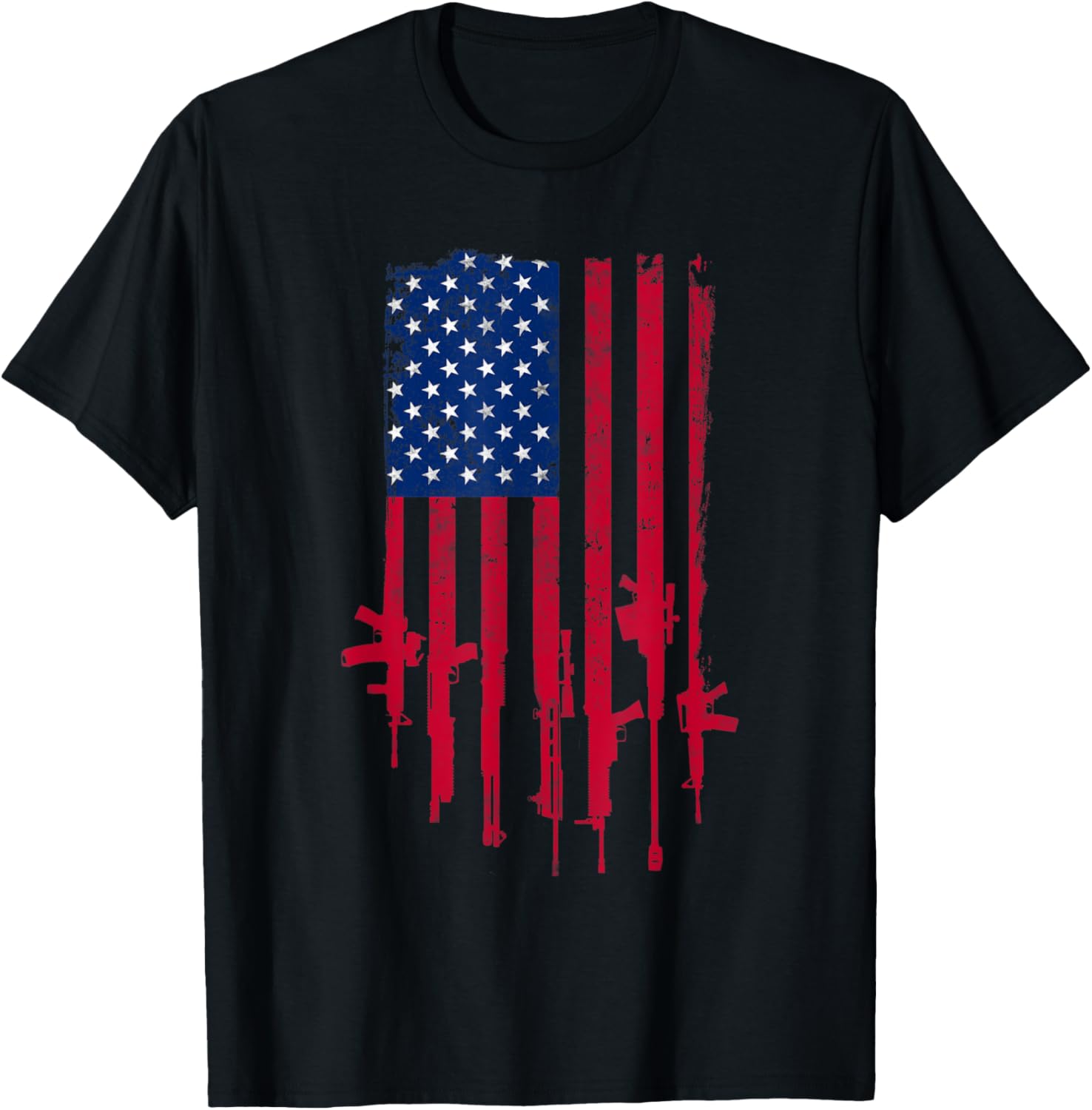 Gun American Flag 2Nd Amendment Freedom Gun Rights