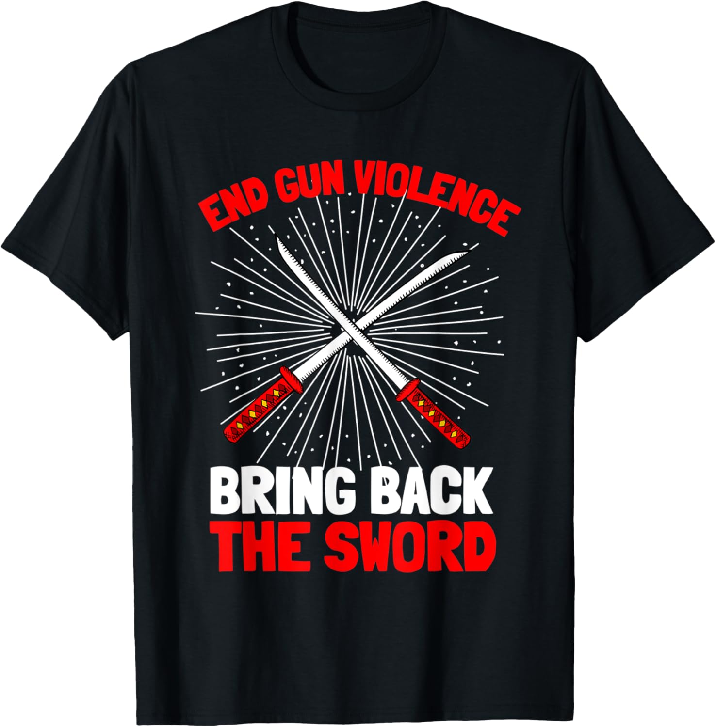 Bring Back Sword End Gun Violence Samurai Sword