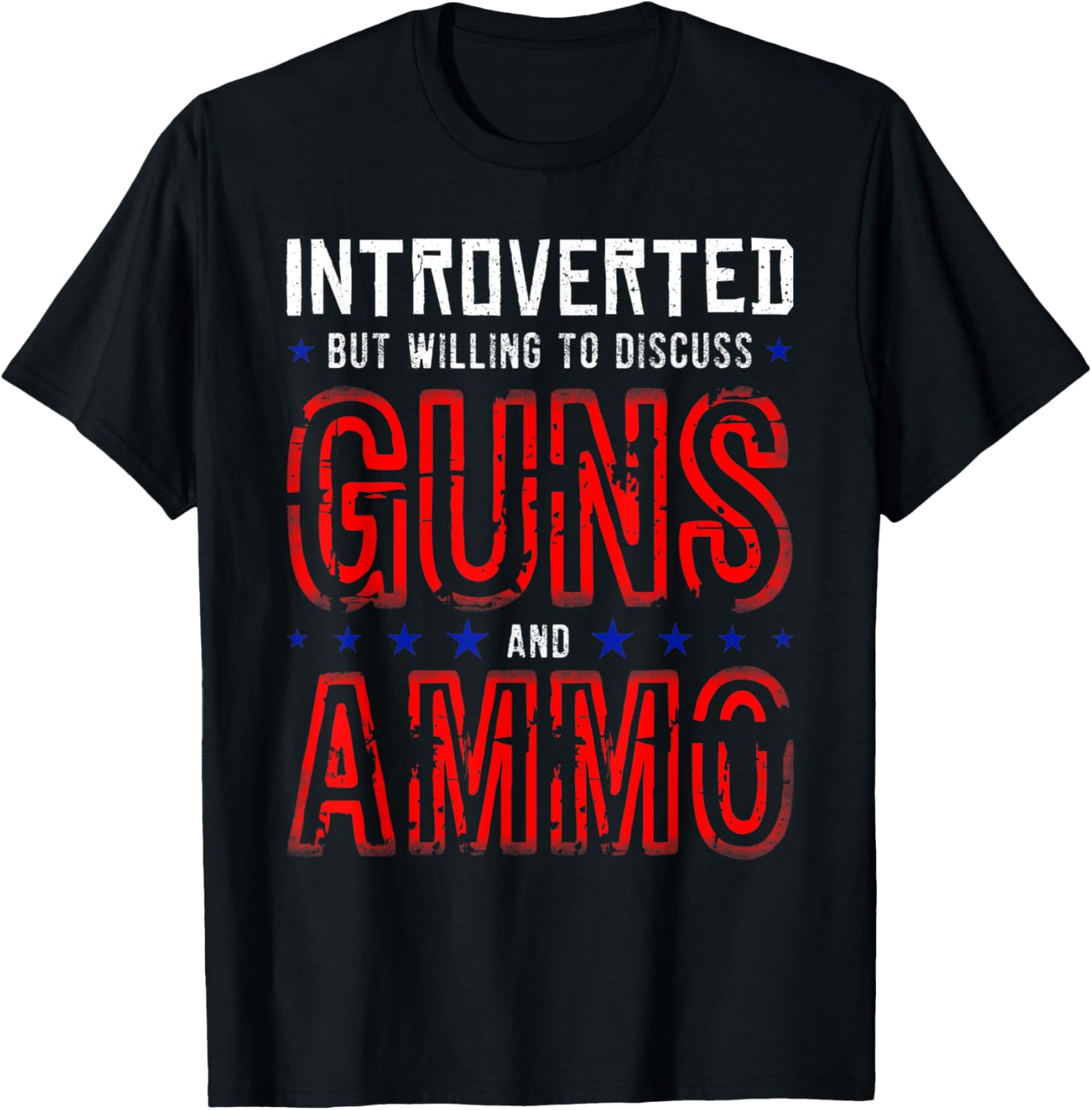 Gun Funny Tee Introverted Gun Owner Gun Lover
